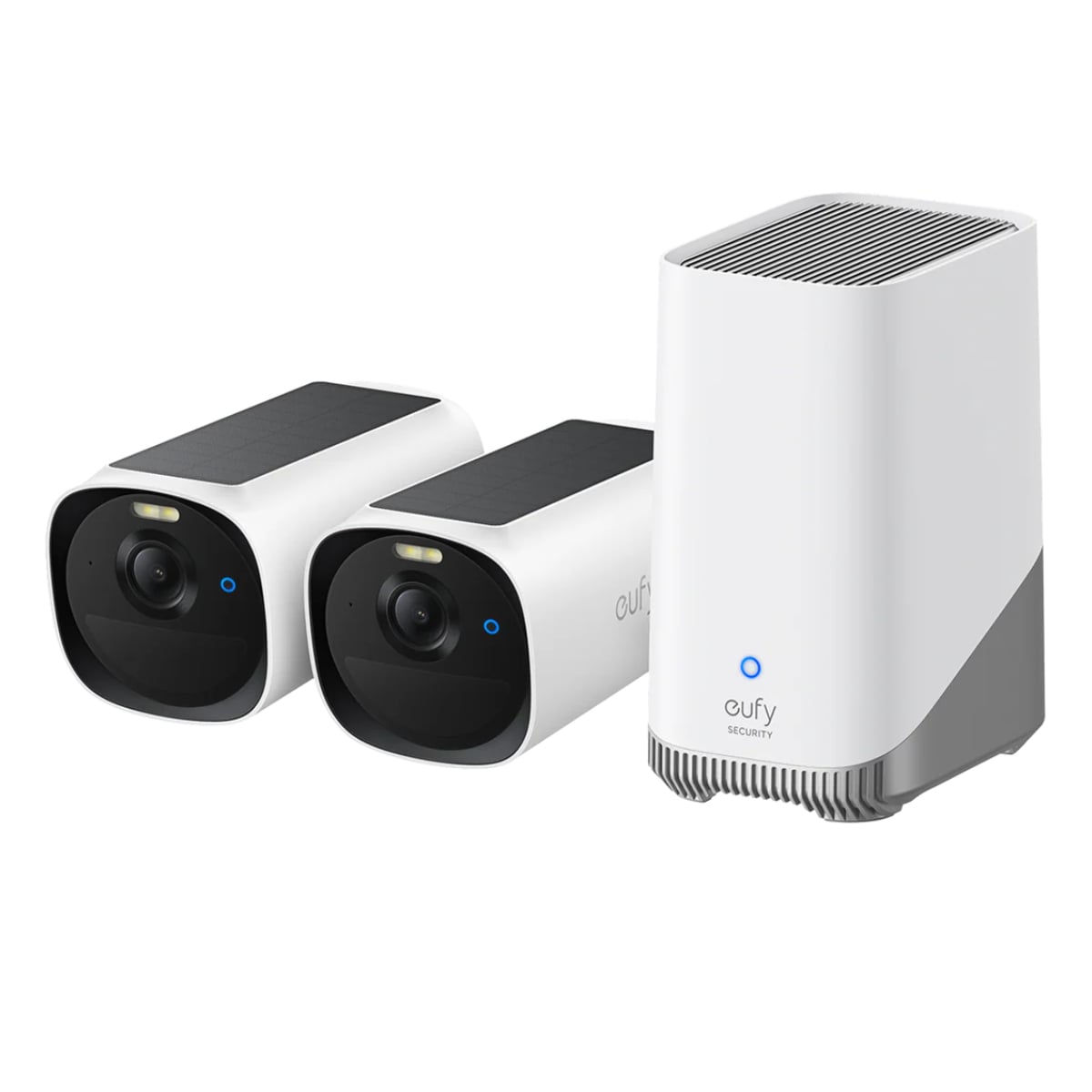 EUFY eufyCam E40 2-Kamera Kiti + HomeBase S380 Dış Mekan Güvenlik Kamera Sistemi