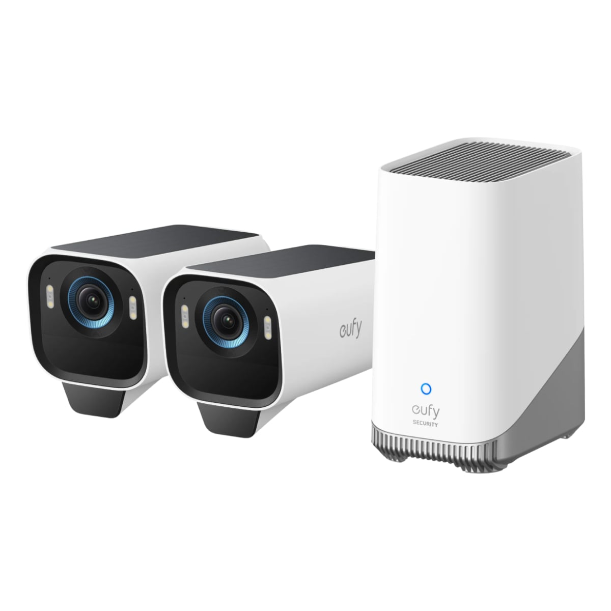 EUFY eufyCam S3 Pro 2-Kamera Kiti + HomeBase Dış Mekan Güvenlik Kamerası Sistemi