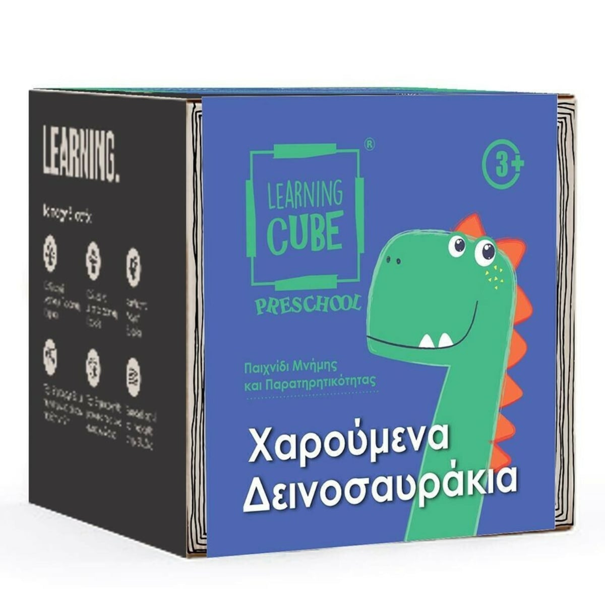 K-TOYZ LC-06 Öğrenme Küpleri Mutlu Dinazorlar Farkları Bul & Hafıza