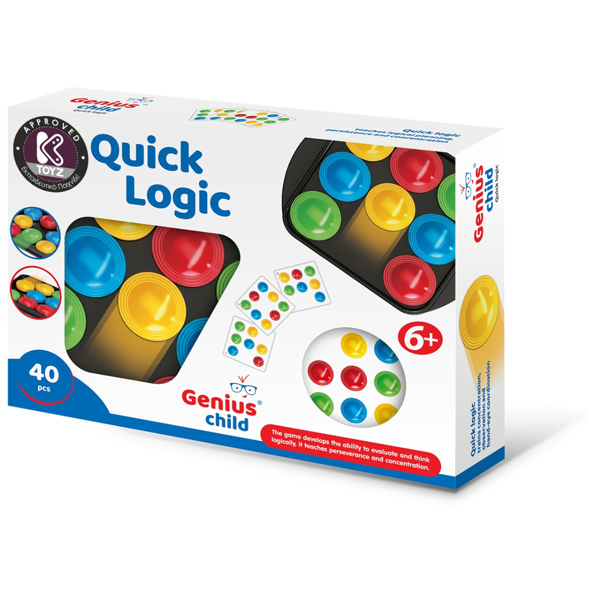 K-TOYZ 117895 Quick Mantık Tahtası Oyunu
