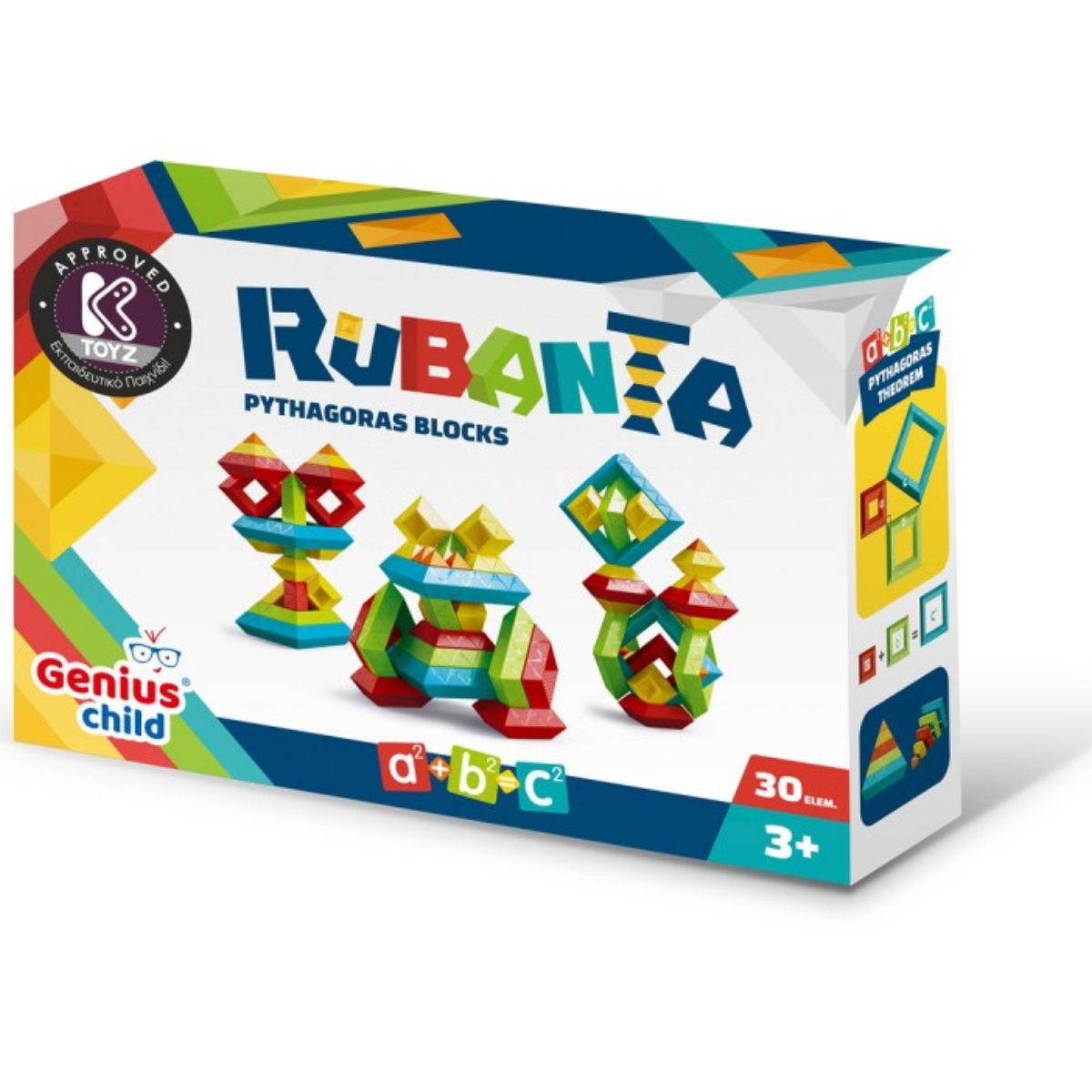K-TOYZ 117897 Rubanta – Pisagor Blokları