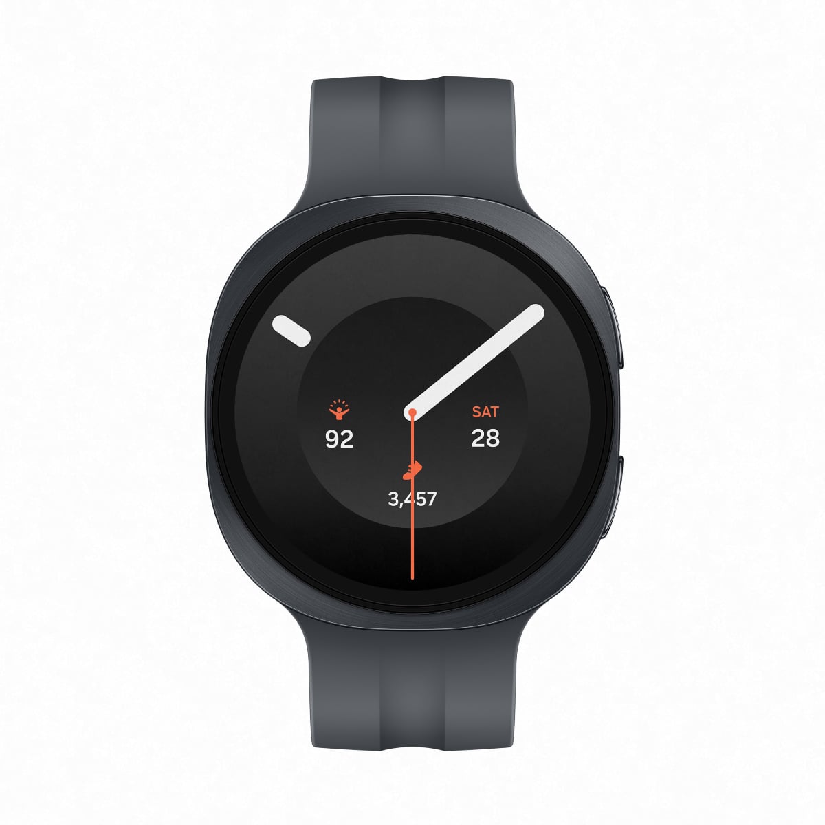 SAMSUNG SM-L355FZKAEUE Galaxy Watch9 Akıllı Saat 44 mm LTE, Grafit