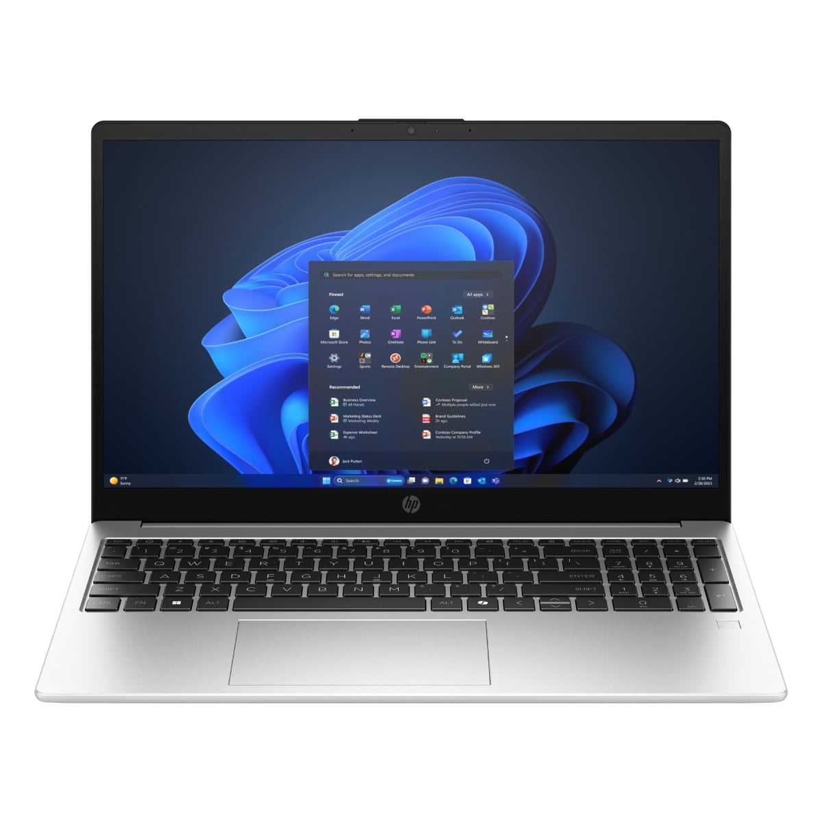 HP 255R G10 Dizüstü Bilgisayar 15.6″, Turbo Silver