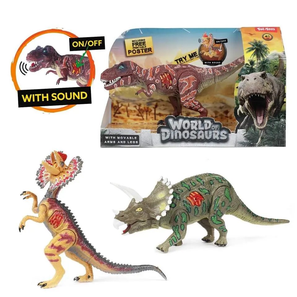 Dinozorlar Dünyası Sesli Taşınabilir Dino 8714627005356
