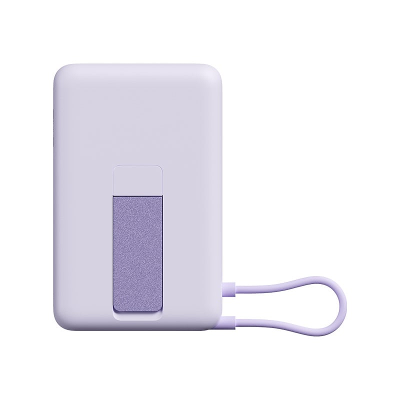Xiaomi Dahili Standlı Mor Manyetik Power Bank 10000mAh