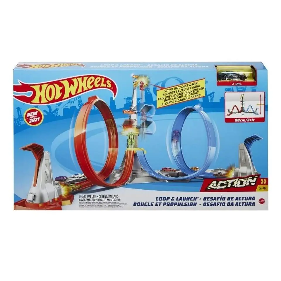 Hot Wheels Loop Launch Oyun Seti