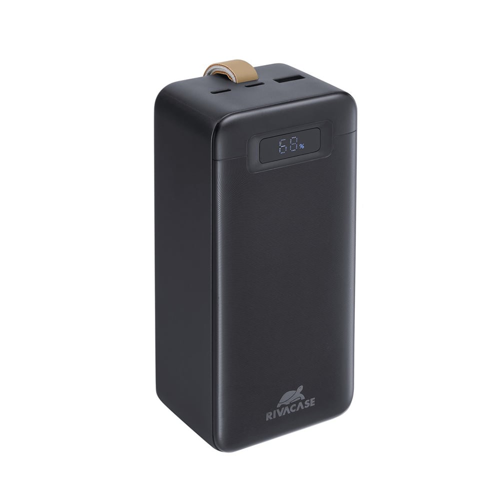 RIVACASE Power Bank 40000mAh 65W Hızlı Şarj Cihazı VA1084 siyah