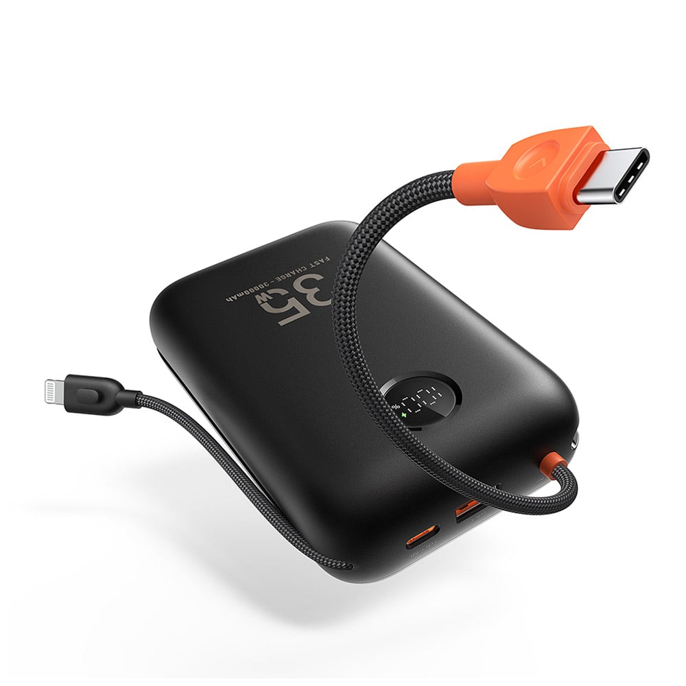 Veger K3 30000mAh 35W Hızlı Şarj Power Bank W3018-K3 Siyah