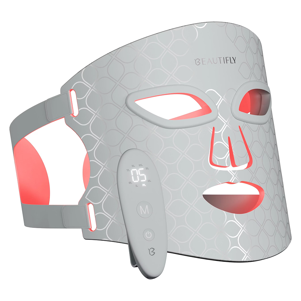 Light Therapy Mask BEAUTIFLY AuraSkin Pro gri