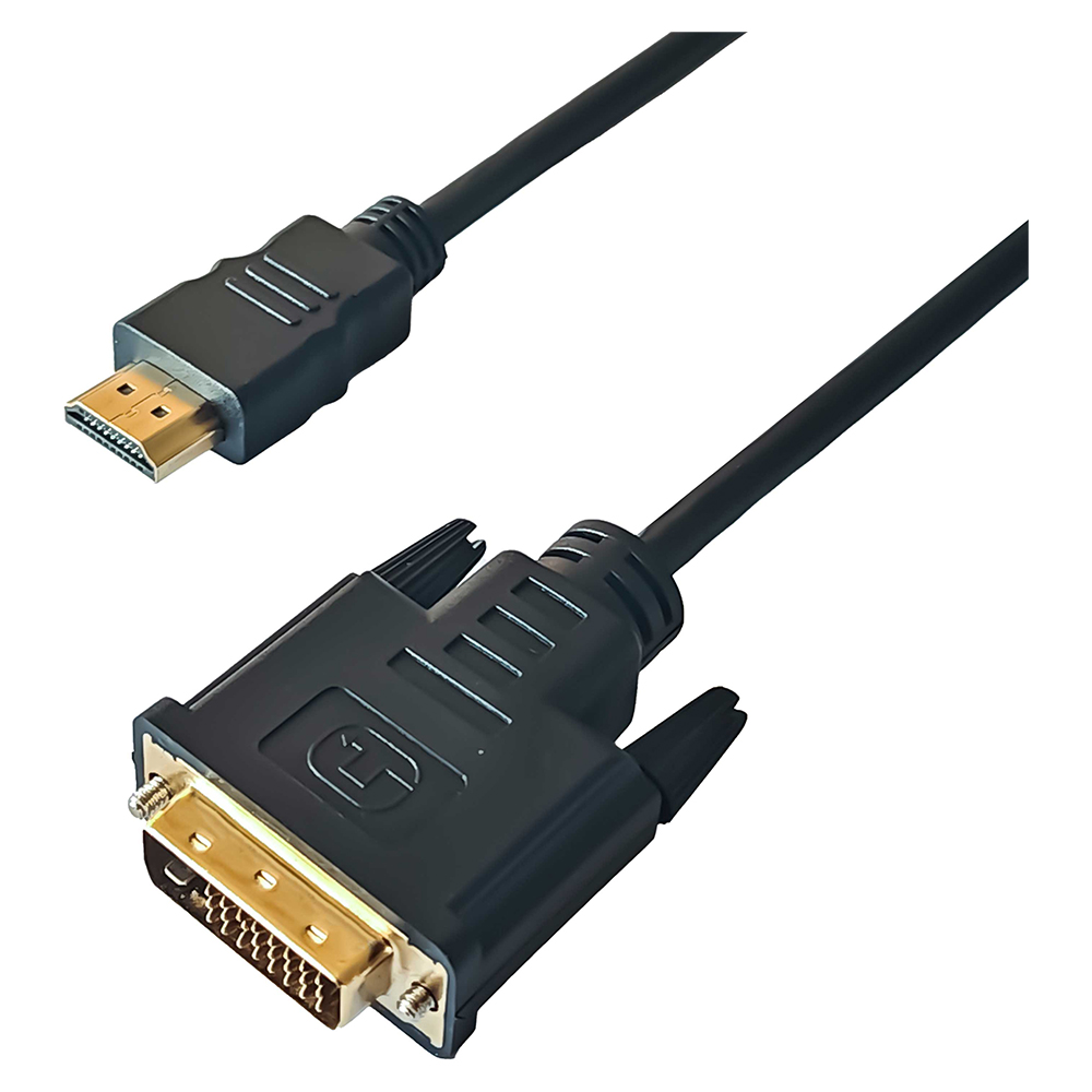 YENKEE YCH 515 Siyah 1.5m HDMI - DVI Kablo 4K