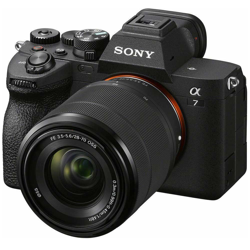 Dijital Kamera SONY Aynasız a7 IV + FE 28-70mm F3.5-5.6 OSS ILCE7M4MB.CEC siyah