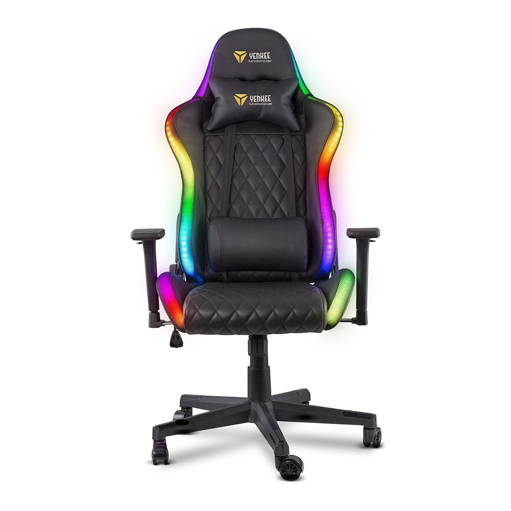 Gaming Koltuğu YENKEE Stardust RGB YGC 300RGB Siyah