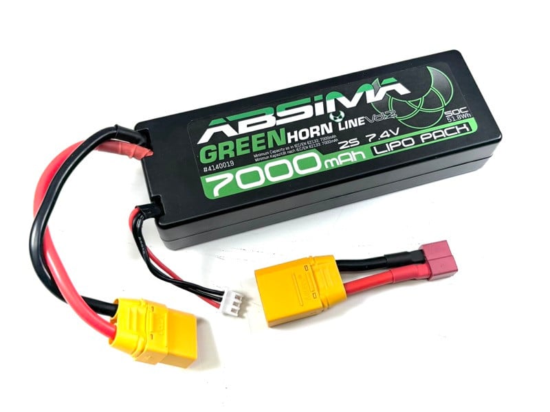 Greenhorn Vol.2 LiPo 2S 7,4V-50C 7000 HC (XT90/T-Plug)