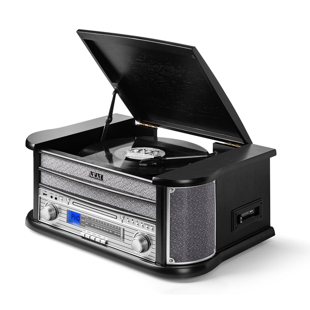 AKAI Retro ATT-350CC Siyah Pikap