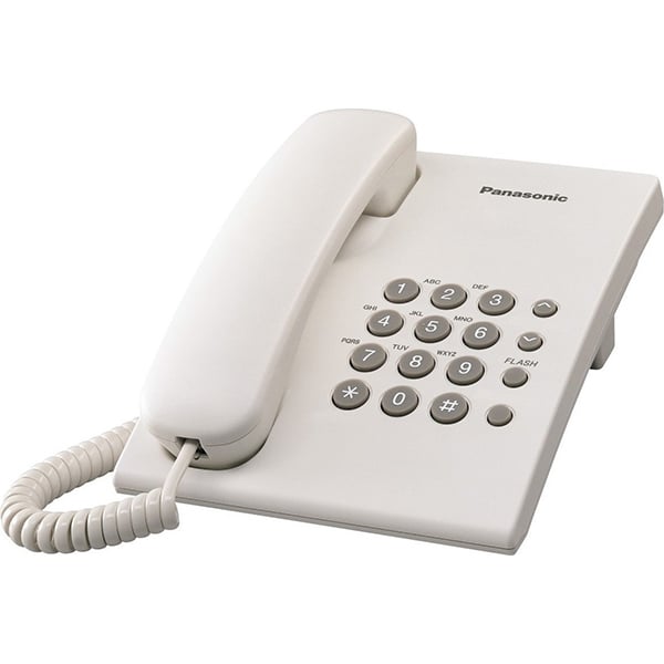 PANASONIC KX-TS500EXW Sabit Telefon, Beyaz