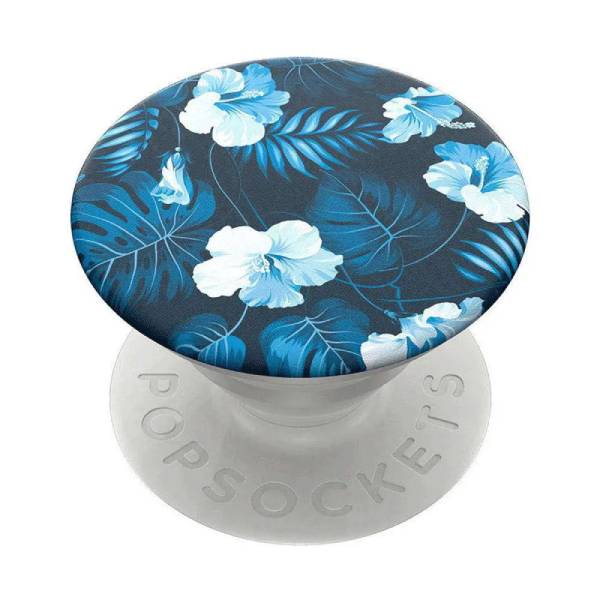 POPSOCKET 800989 PopSocket Mavi Ada, Açık Mavi Çiçekli Mavi