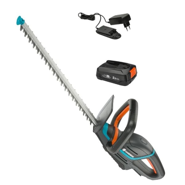 GARDENA 14730-20 Kablosuz Çit Budama Makinesi 18V/50cm, 1X2.0 Ah