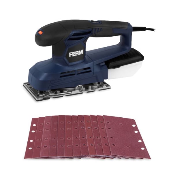 FERM PSM1034 Elektrikli Orbital Zımpara 240W