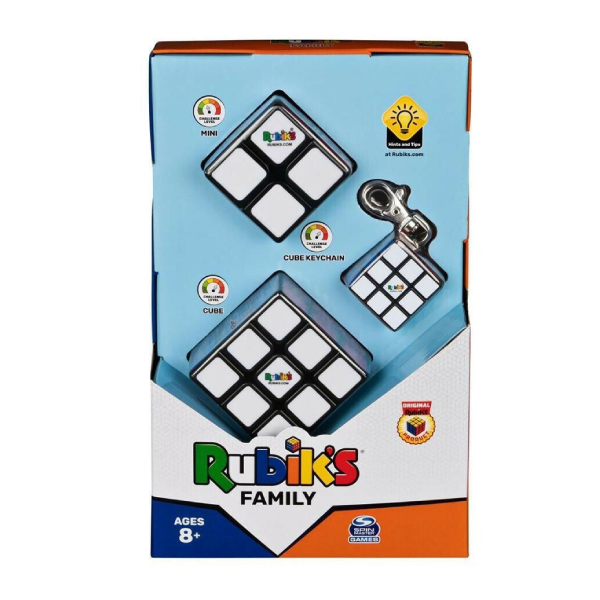 SPIN MASTER Rubik’s Küpü Aile Paketi, 3 Adet