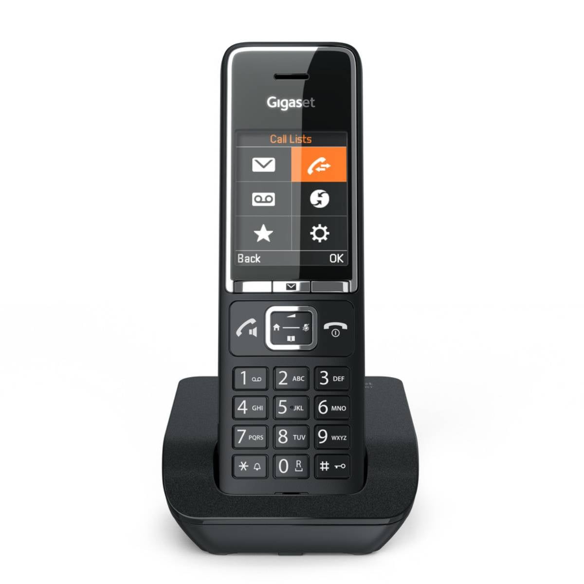 GIGASET Comfort 550A IP Kablosuz Telefon, Siyah