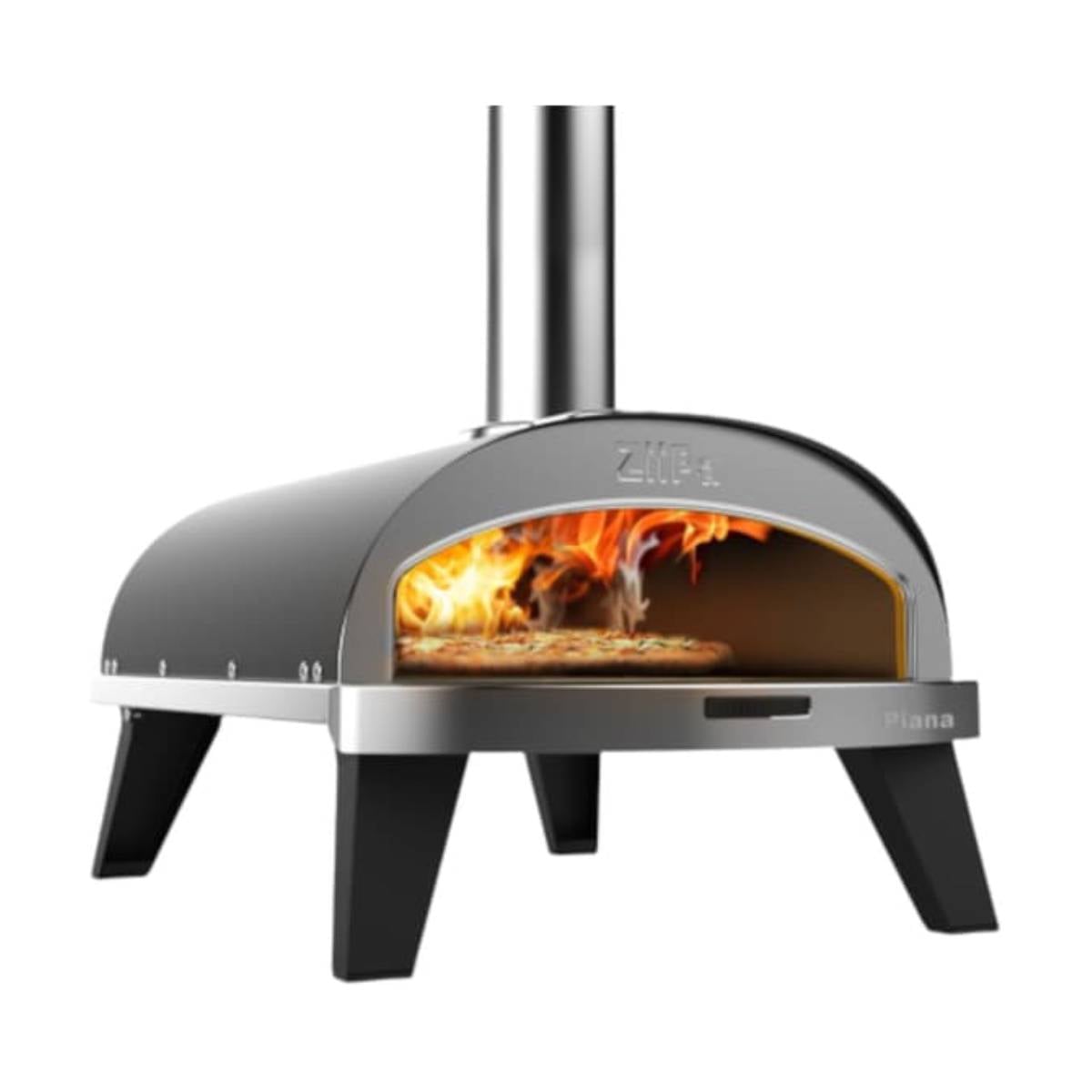 ZIIPA 22-001 Piana Pizza için Pelet Fırını, Antrasit