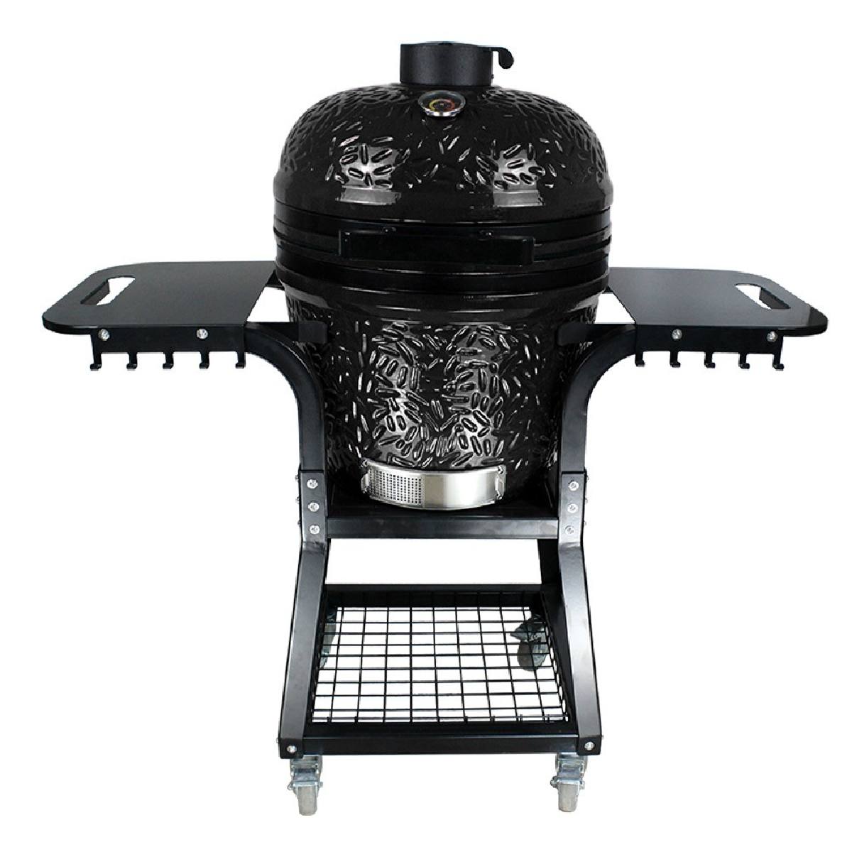 KAMADO IMS-22 TR BLACK Kömürlü Mangal Φ56 cm