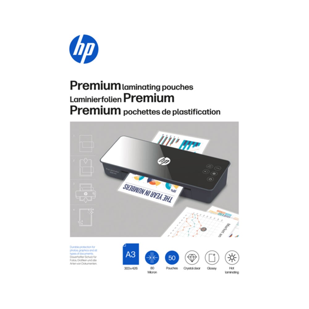 Laminasyon Poşetleri A3 50'li HP PREMIUM 9126 113049-0025