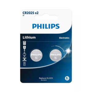PHILIPS 1150350-0015 3V CR2025P2/01GRS Lityum Düğme Pil 2 Adet