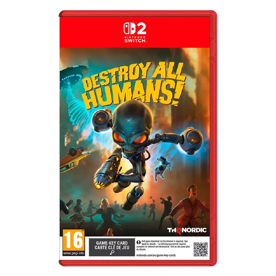 Nintendo Switch 2 Oyunu Destroy All Humans! (Oyun Anahtarı Kartı)