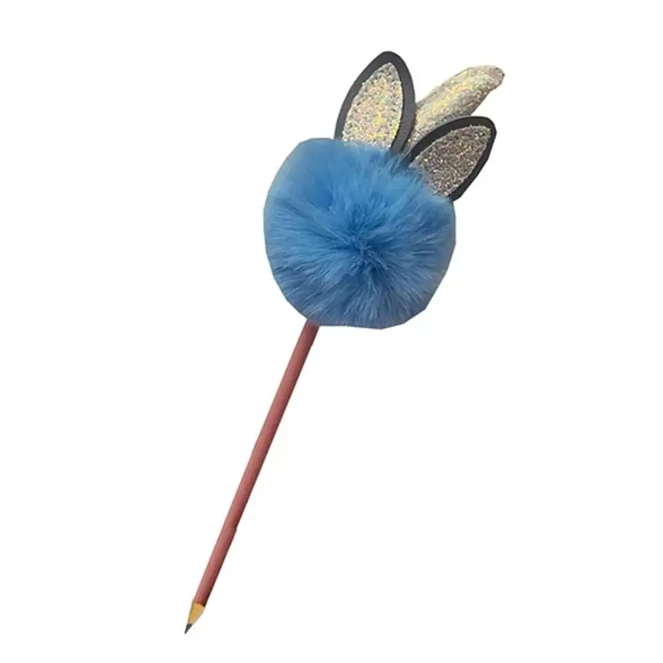 Ponpon Peluş Kurşun Kalem