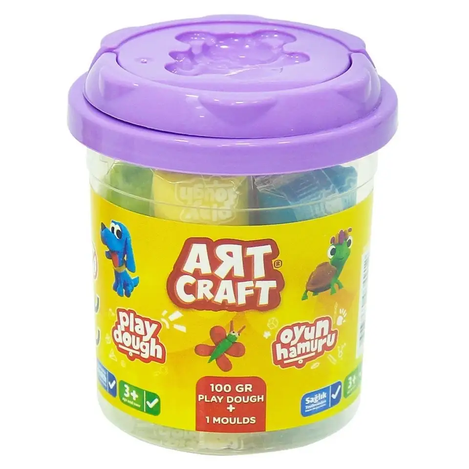 Art Craft 5 Renk Oyun Hamuru 100 Gr