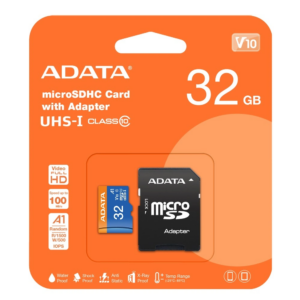 Bellek Adata Premier 32Gb Micro Sdhc U1/C10 Ausdh32Guicl10A1-Ra1