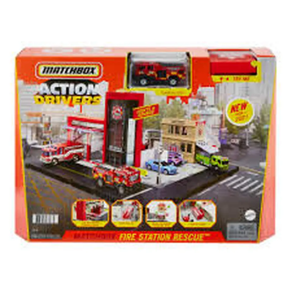 Matchbox® Aksiyon Sürücüleri Oyun Seti Serisi HBD74
