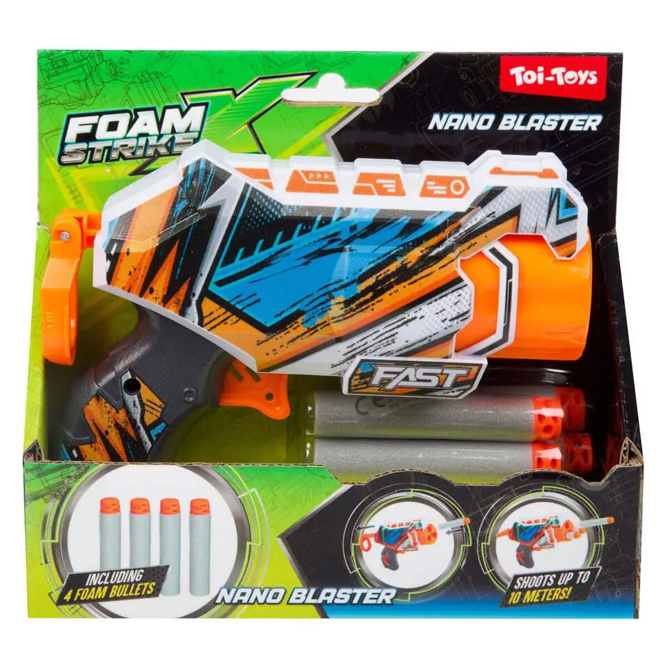4 Köpük Oklu Foam Strikex Nano Silah 32087A Patlatıcı