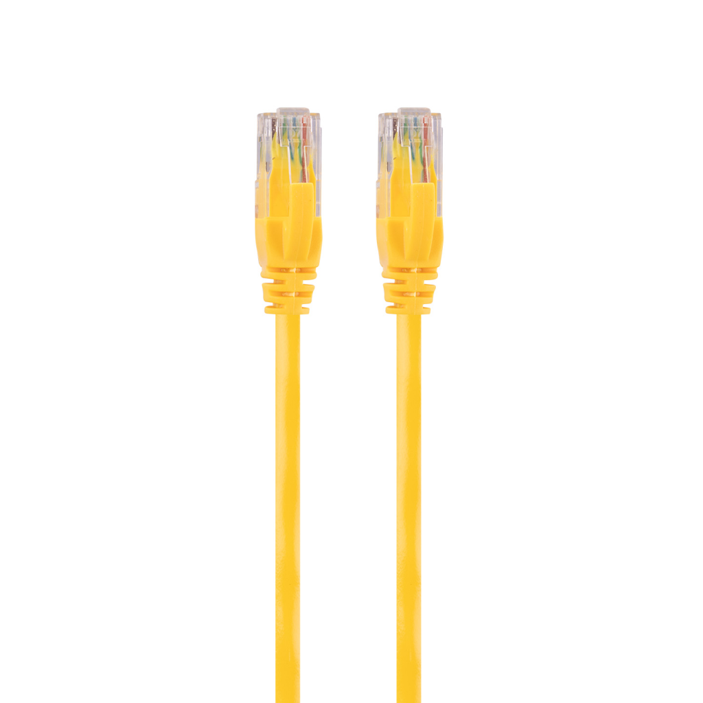 Ecolan Patch Cat6 24 AWG 1m Ethernet Kablosu, Sarı