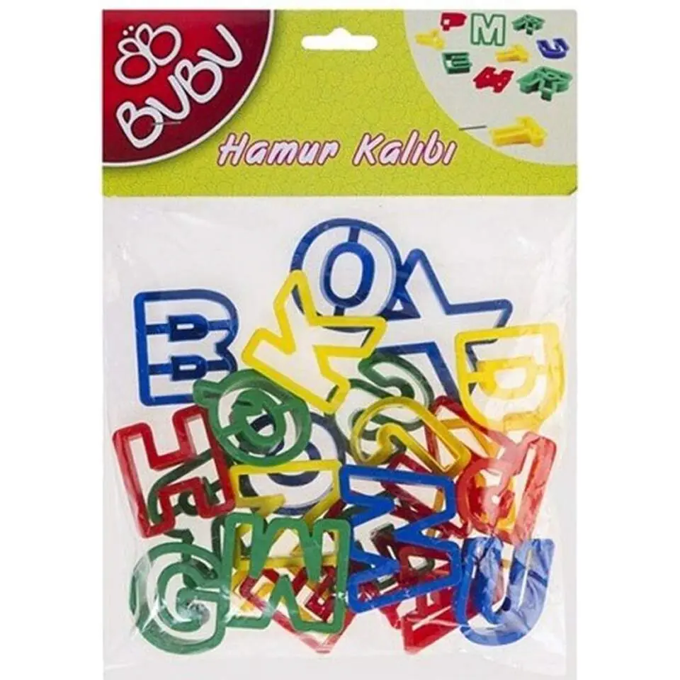 Harf Oyun Hamuru Kalıbı 26 Parça 00045