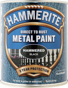 Hammerite Çekiçlenmiş Siyah 750Ml