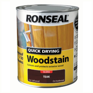 Ronseal® Hızlı Kuruyan Ahşap Boyası - Parlak Derin Maun 0.75L