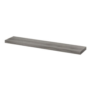 Goodhome Cusko Kalın Raf 118Cm - Gri Meşe