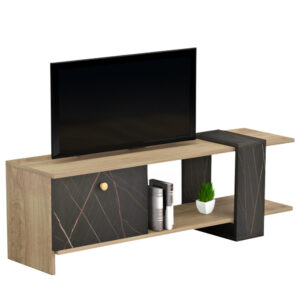 Homemarkt Henriette TV Ünitesi 120X25X37Cm - Siyah