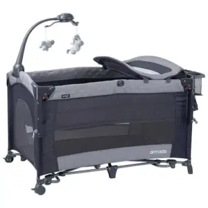 Prego 8067 Armada Anne Yanı Oyun Parkı 70x120 cm Gri
