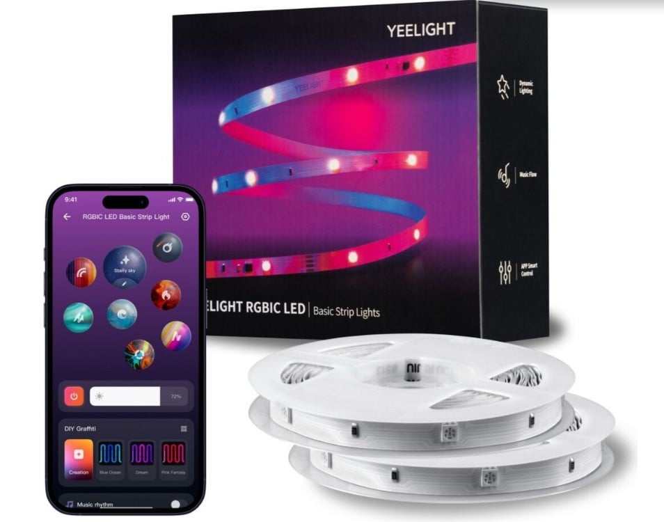 Yeelight Rgbıc Led Basic Şerit Işık 6m