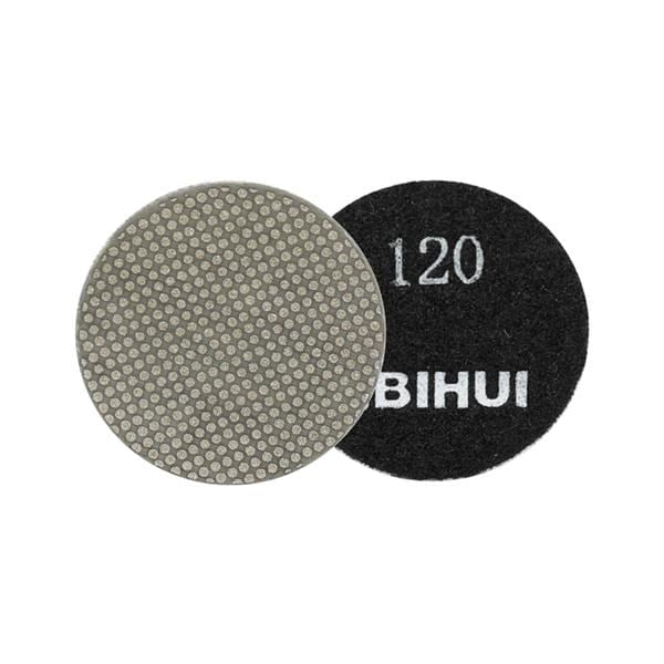 Bihui Parlatma Pedi Elektrokaplama Kum 120 Çap 50mm