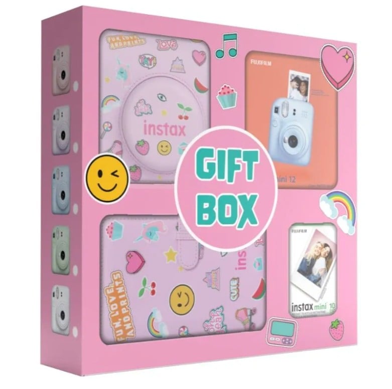 Fujifilm İnstax Mini 12 Blue Emojili Bundle