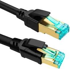 Epıcarma Ea-cat83m-bk Cat8 40gbps Ultra Hızlı Ethernet Kablosu - 3 Metre Siyah