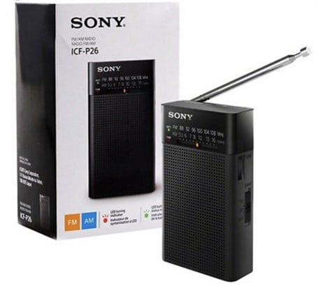 Sony Icfp26 Ce7 Taşinabi̇li̇r El Radyosu .