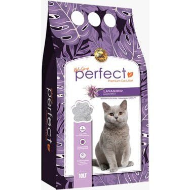 Perfect Lavantali Topaklanan Kedi̇ Kumu 10Lt Kedi Kumu ve Koku Gidericileri