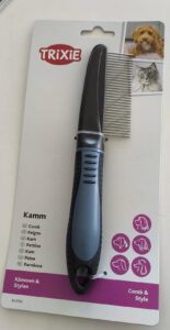 Trixie Comb Medium Palsti̇c Metal Prongs 22Cm Bakim Ve Hijyen
