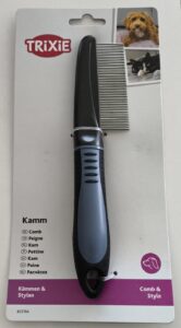 Trixie Comb Fine Plastic Metal Prongs 22Cm Dark Bakım Ürünleri
