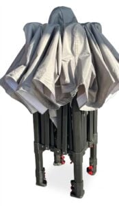 Gazebo 3x3 İskelet Bagaj Boy Çelik 40mm (sadece İskelet)
